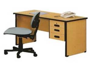  Meja  kantor utama Glory GD 120 Laci gantung 120cm 